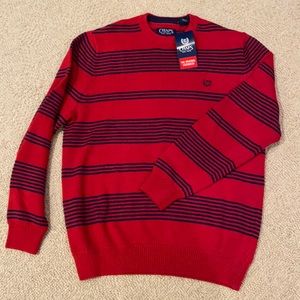 NWT Mens medium CHAPS cotton sweater